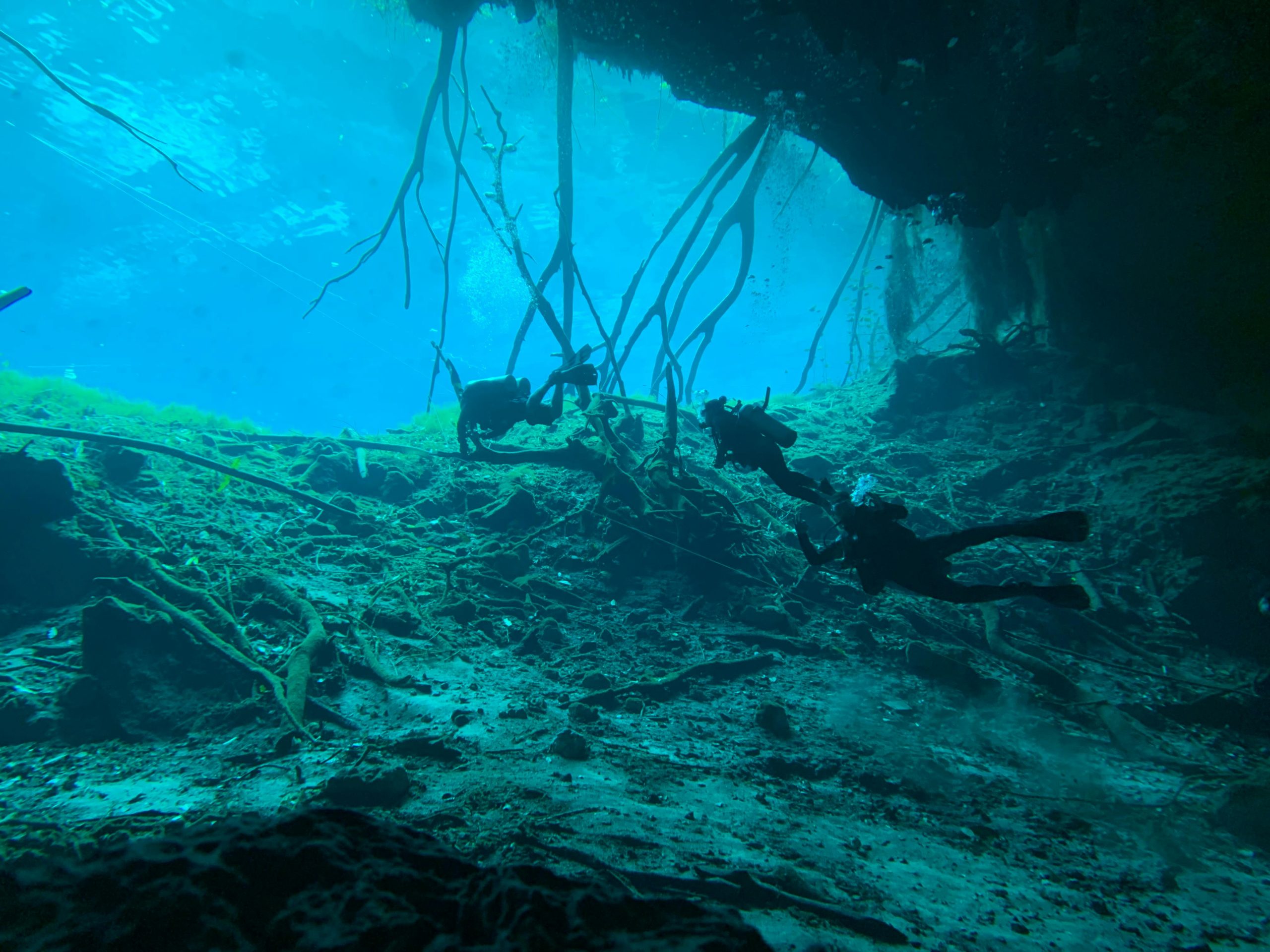 cave diving training