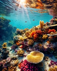 Fascinating marine life