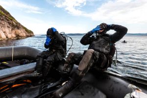 Surface intervals in scuba diving