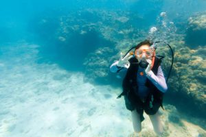 Choosing a scuba diving equipment for kids