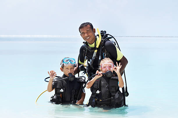 3 scuba divers