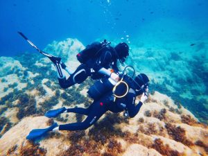 Tips for underwater navigation