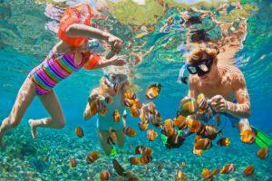 Snorkeling with your children in Hurghada