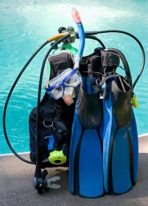 Basic scuba diving equipment for your first scuba diving adventure
