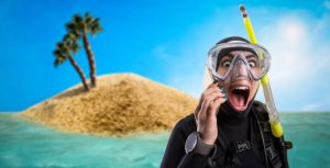 How to assist a panicked scuba diver