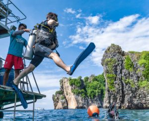a public safety diver