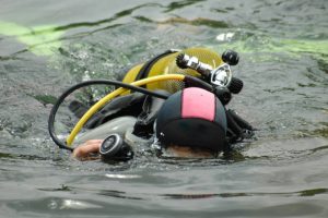 a commercial diver