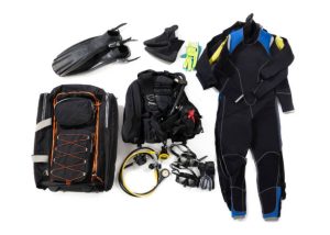 scuba diving equipment