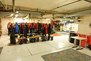 stored drysuits