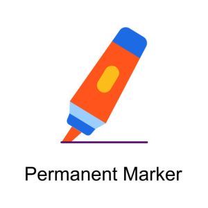 permanent marker