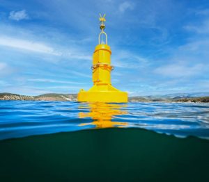 A surface marker buoy