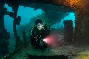 Wreck diving