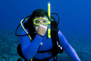 Diving overweighted